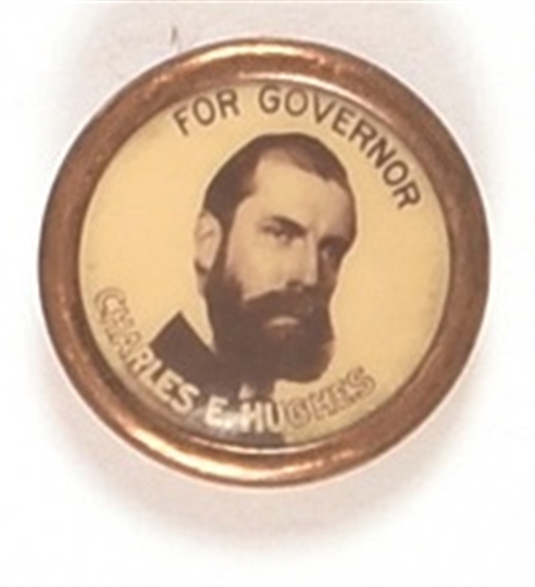 Hughes for Governor Framed Celluloid