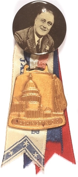 Roosevelt 1941 Inaugural Badge