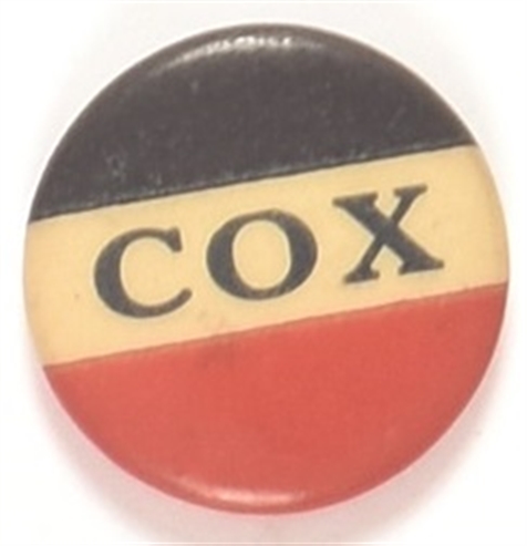 Cox Red, White and Blue Celluloid