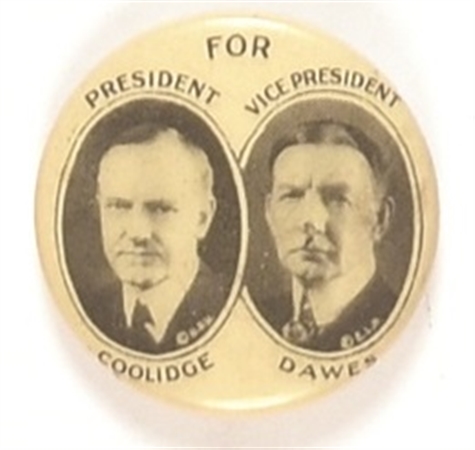 Coolidge, Dawes Black and White Jugate
