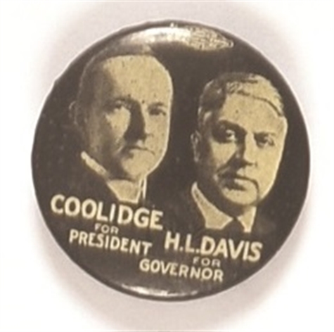 Coolidge, Davis Ohio Coattail