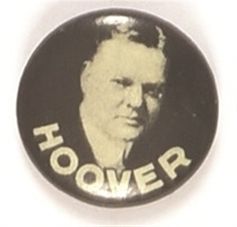 Hoover Black and White Picture Pin