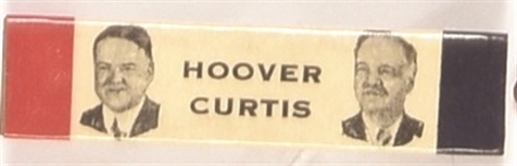 Hoover, Curtis Celluloid Bar Jugate