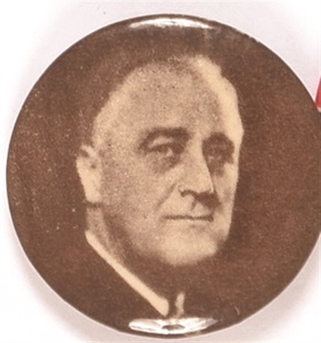 Roosevelt Sepia Celluloid