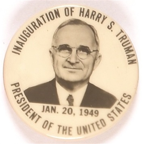 Truman Scarce Inaugural Pin