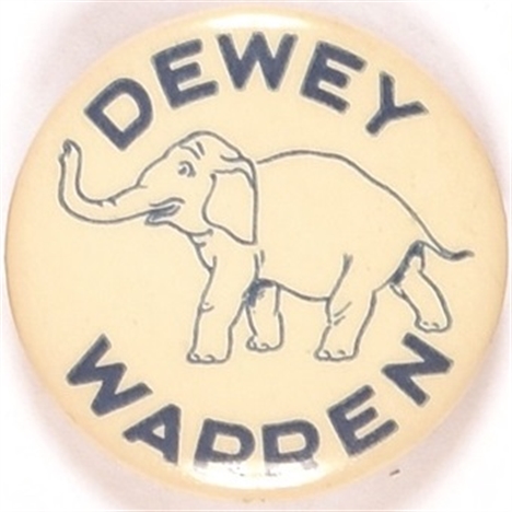 Dewey and Warren Elephant Pin