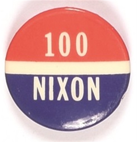 Nixon 100 Contributor Pin