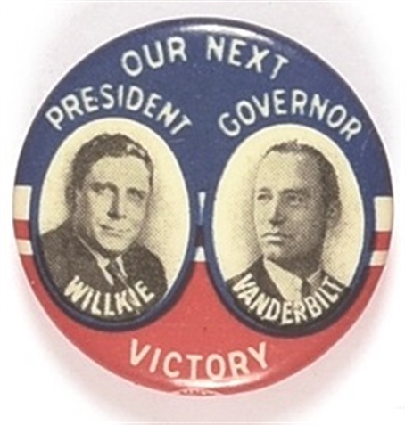 Willkie, Vanderbilt Rhode Island Coattail