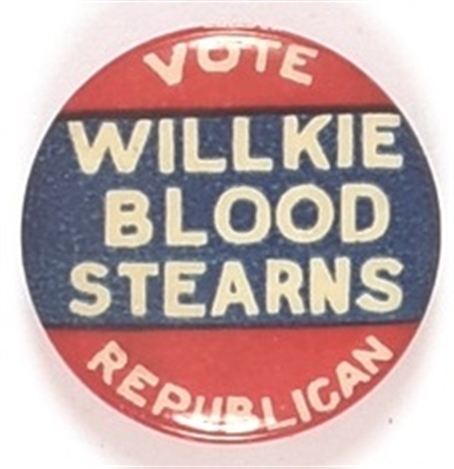 Willkie, Blood, Stearns New Hampshire Coattail