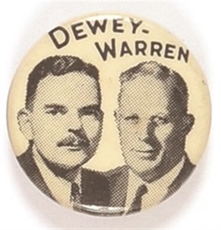 Dewey, Warren Celluloid Jugate