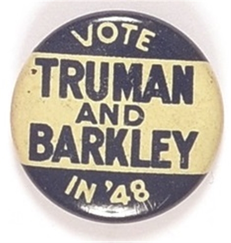 Vote Truman and Barkley in 48