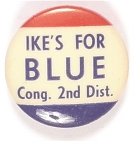 Ikes for Blue Louisiana Coattail