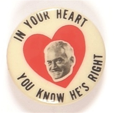 In Your Heart You Know Hes Right