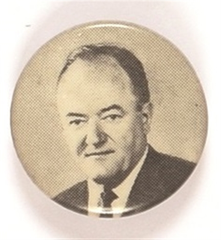 Humphrey 1968 Black and White Celluloid