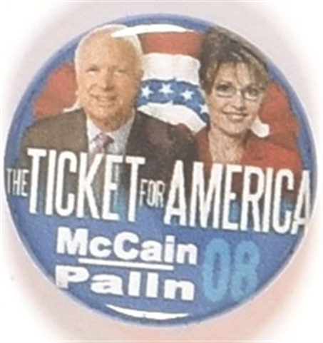 McCain, Palin Ticket for America