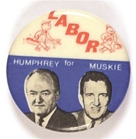 Humphrey, Muskie Labor Jugate