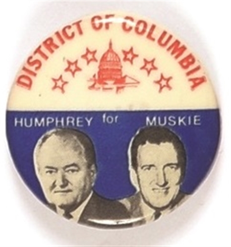 Humphrey, Muskie District of Columbia