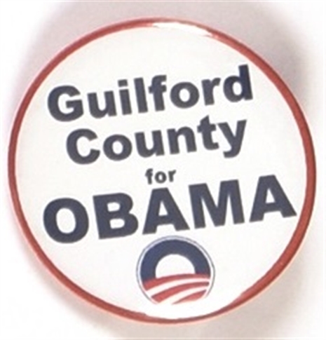 Guilford County for Obama