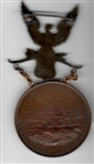McKinley Butte, Montana 1901 Medal and Pin