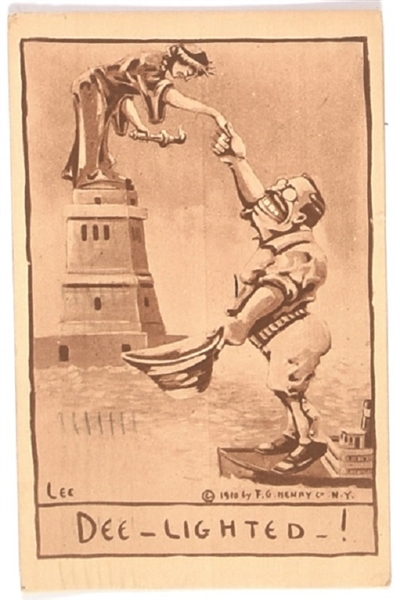 TR, Statue of Liberty Dee-Lighted Postcard