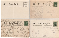 Taft and Bryan Presidential Race Postcards