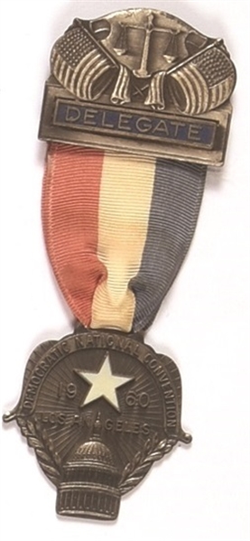 Kennedy 1960 Delegate Badge