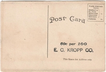 Taft-Bryan Boxing Match Postcard
