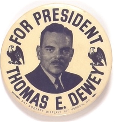 Dewey for President Large Eagles