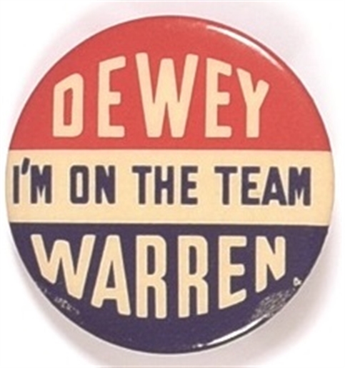 Im on the Dewey, Warren Team