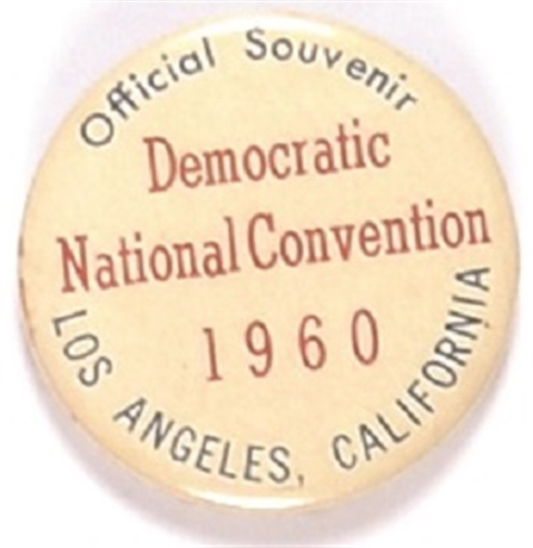 Kennedy 1960 Convention Pin