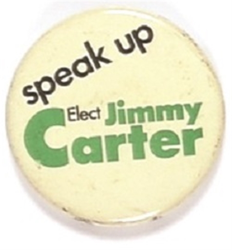 Speak Up Elect Jimmy Carter