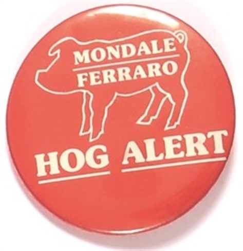 Mondale, Ferraro Hog Alert