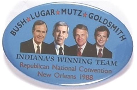 Bush Indiana Coattail