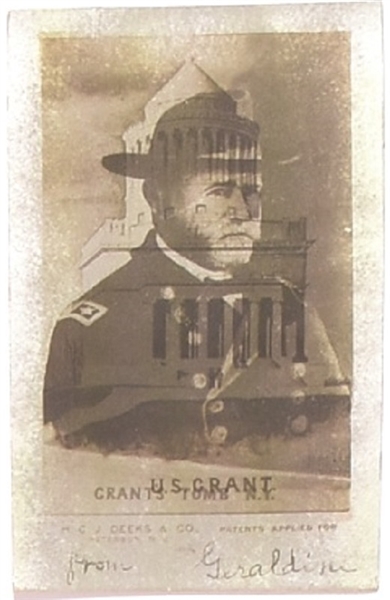 Grants Tomb Flasher Postcard