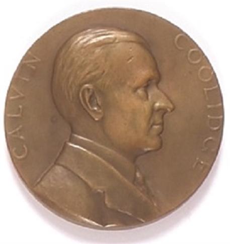 Coolidge Bronze Inaugural Medal