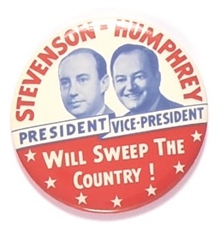Stevenson, Humphrey Will Sweep the Country