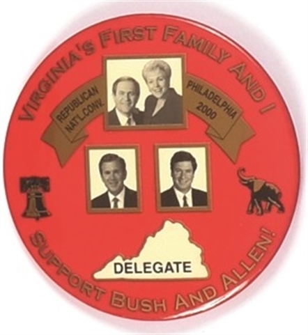 GW Bush Virginia Coattail