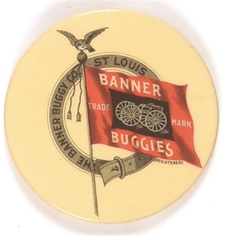 Banner Buggies Advertising Pin