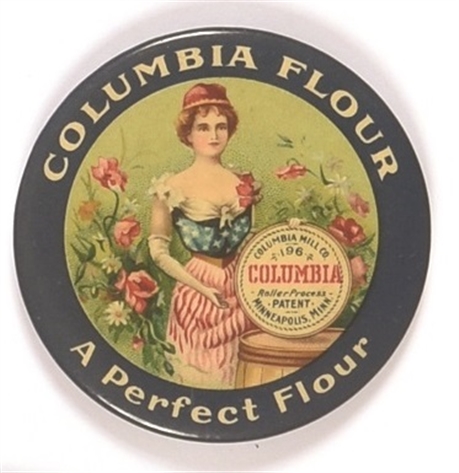 Columbia Flour Pocket Mirror