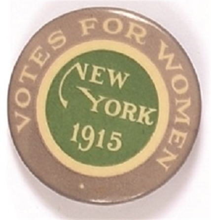 New York 1915 Votes for Women