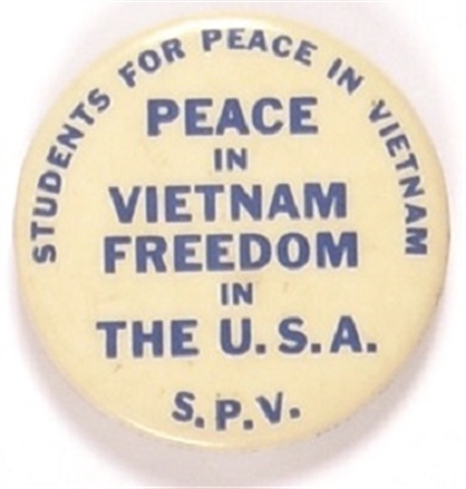 SPV Peace in Vietnam, Freedom in the USA
