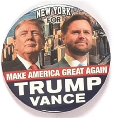 New York for Trump and Vance Jugate