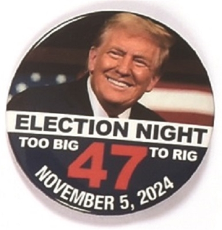 Trump Election Night Too Big to Rig