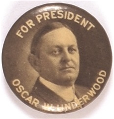 Oscar Underwood for President