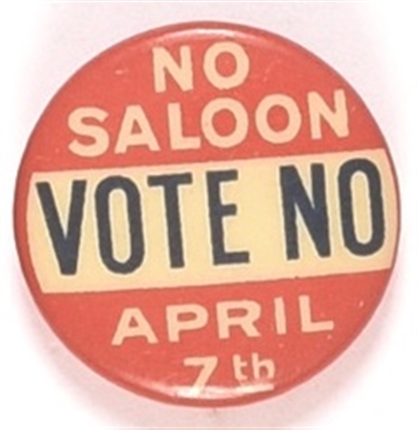 No Saloon Vote No