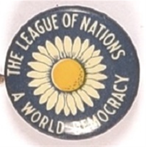 League of Nations Daisy Pin