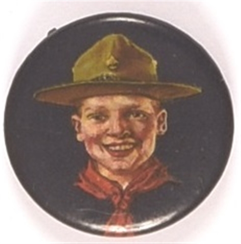 Boy Scouts Colorful Celluloid