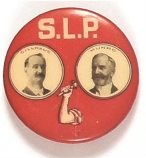 Rare Gillhaus-Munro Socialist Labor Party Jugate