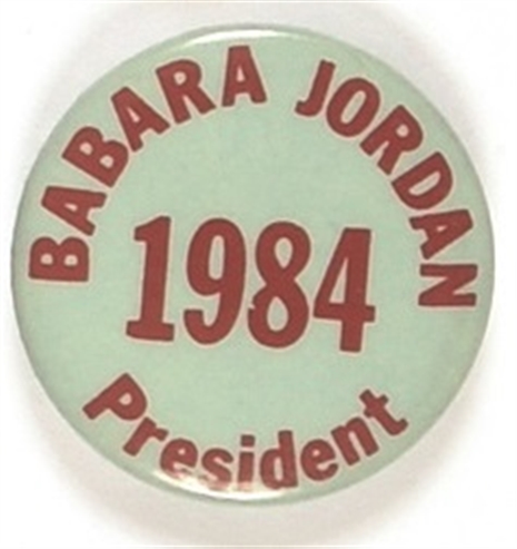 Barbara Jordan for President