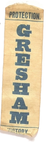 Gresham for President Protection Ribbon